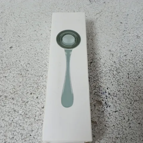 BOXED STAINLESS STEEL LONG HANDLED TEA COFFEE MEASURING SPOON