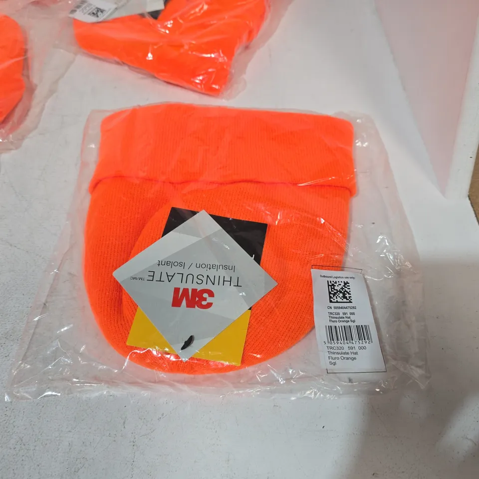 LOT OF 12 BRAND NEW 3M THINSULATE HI-VIS BEANIES