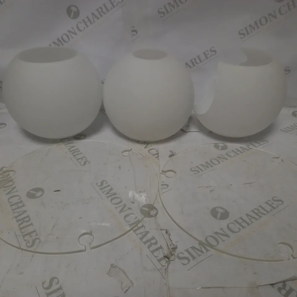 JOHN LEWIS TRI GLOBE SHELF FLOOR LAMP, BLACK