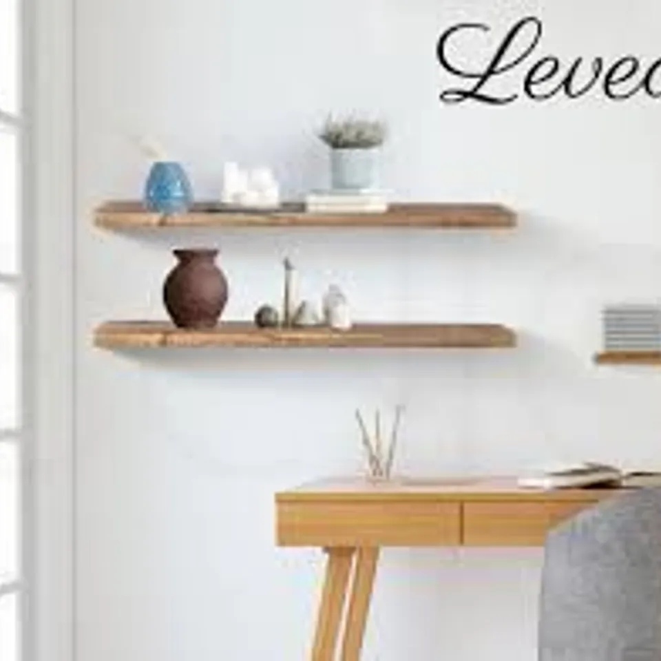 BOXED LEVEDE FLOATING SHELVES 