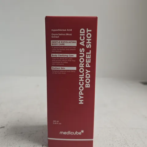 MEDICUBE HYPOCHLOROUS ACID BODY PEEL SHOT 280 ML – BOXED