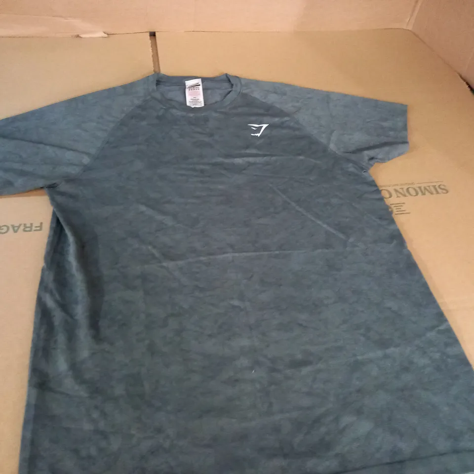 GYMSHARK GREY T-SHIRT - L