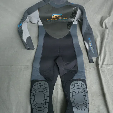 C-SKINS FULL BODY WET SUIT BLACK/STEEL/GREY - S