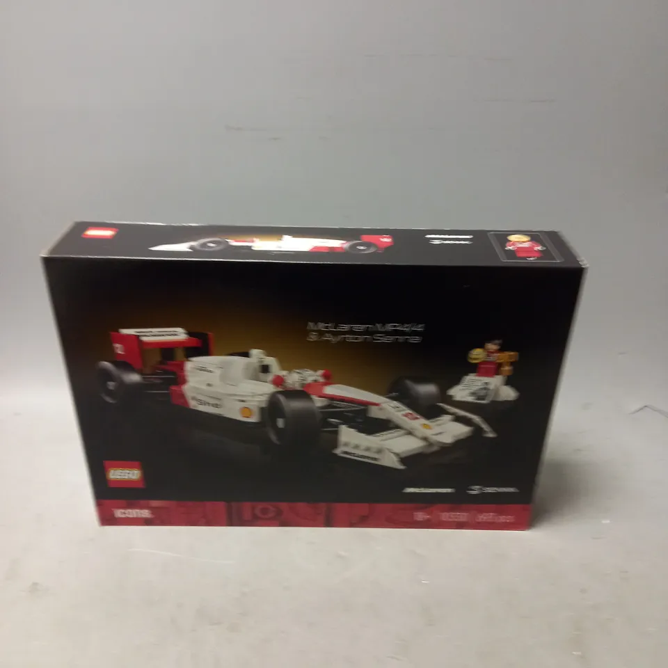 BOXED LEGO MCLAREN MP4 & AYRTON SENNA 