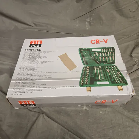 BOXED CR-V 216PCS SOCKET SET - COLLECTION ONLY
