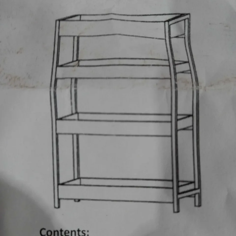 MY HOME STORIES 4 TIER SHELVING 