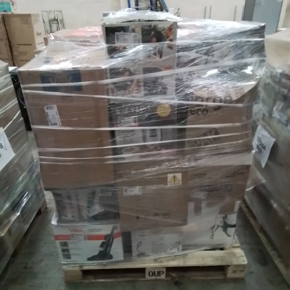 PALLET OF APPROXIMATELY 24 UNPROCESSED RAW RETURN HOUSEHOLD AND ELECTRICAL GOODS TO INCLUDE;