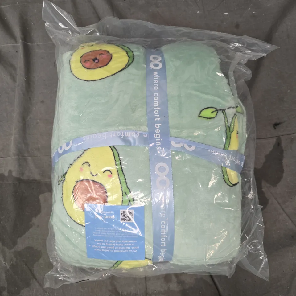 SEALED OODIE OVERSIZED HOODED BLANKET - AVOCADO