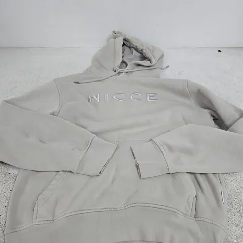 NICCE HOODIE β LIGHT GREY, UK S