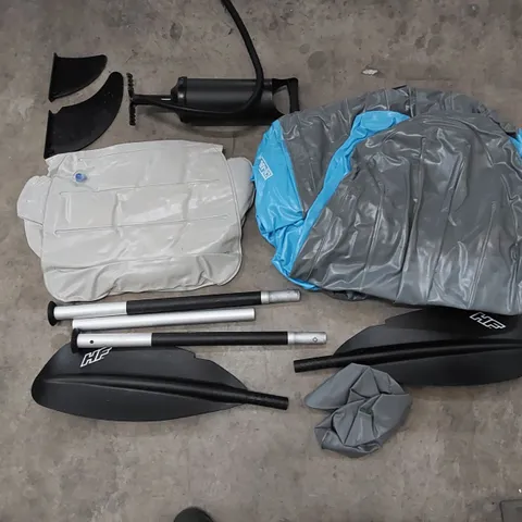 BAGGED HYDRO-FORCE 2 PERSON INFLATABLE KAYAK WITH CARRY BAG (1 ITEM.)