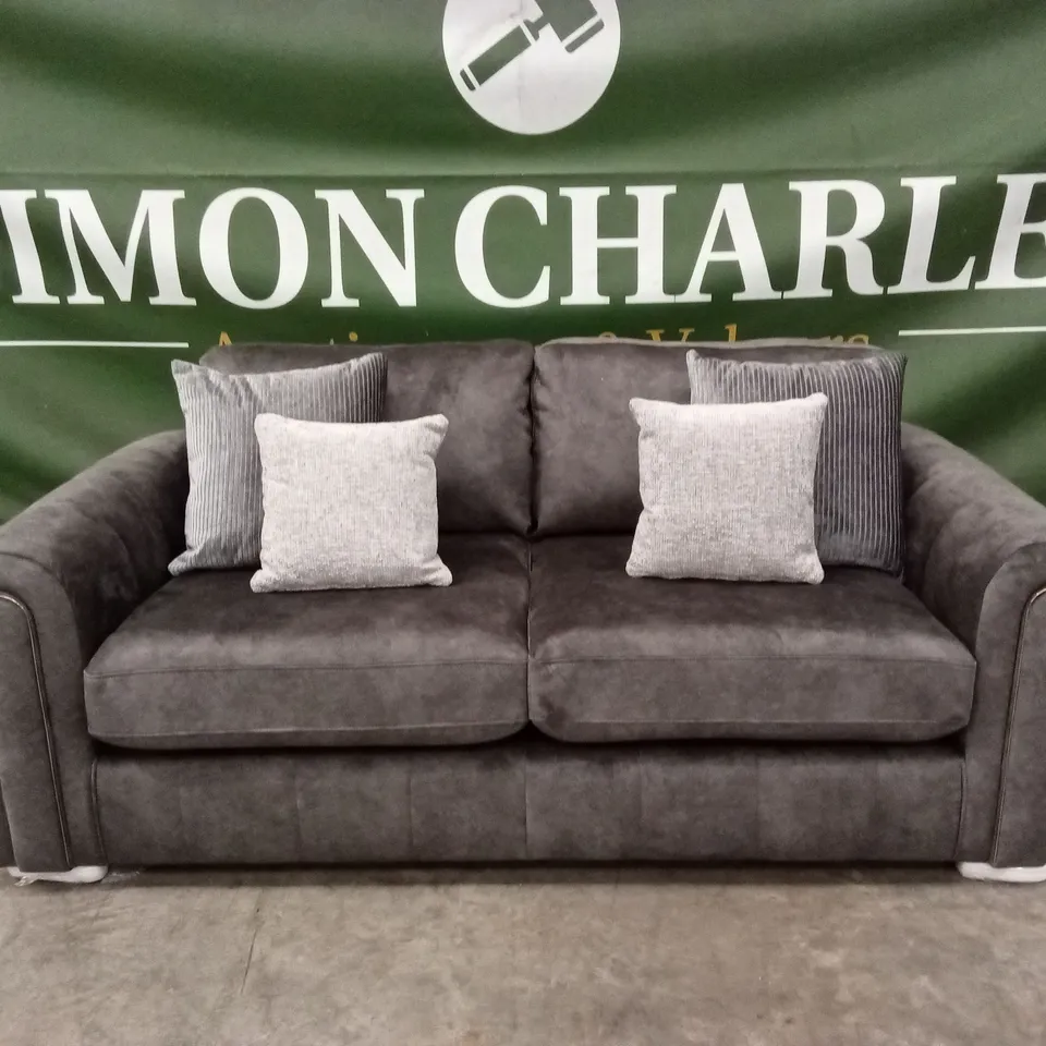 AMARA 2 SEATER SOFA - CHARCOAL RRP £1199