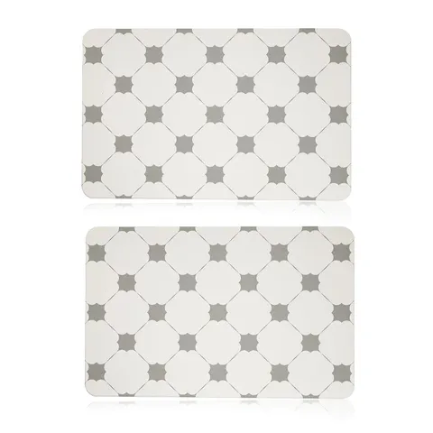 SIMPLI SET OF 2 QUICK DRYING STONE BATH MATS