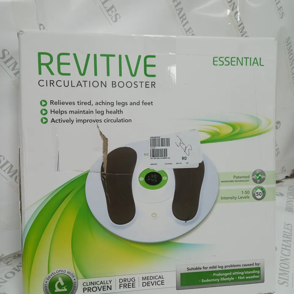 OUTLET BOXED REVITIVE CIRCULATION BOOSTER 