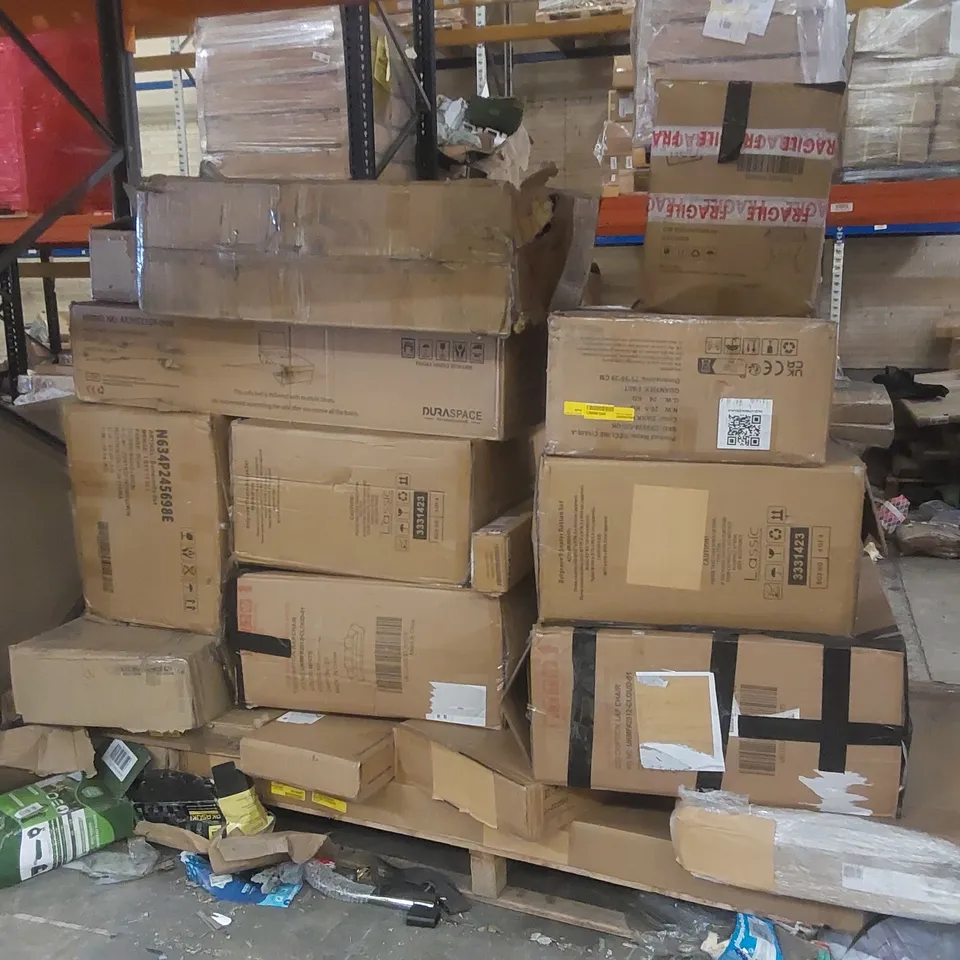 PALLET CONTAINING A VERY LARGE QUANTITY OF ASSORTED FURNITURE PARTS ECT