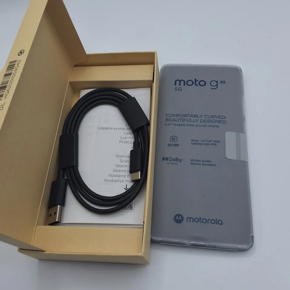 BOXED MOTOROLA MOTO G85 5G 8+256GB IN COBALT BLUE - MC436