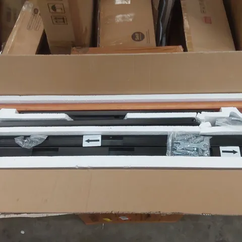 BOXED HANDRAILS FOR OUTDOOR STEPS HAND RAILING FITS 1 TO 3 STEPS (1 BOX)