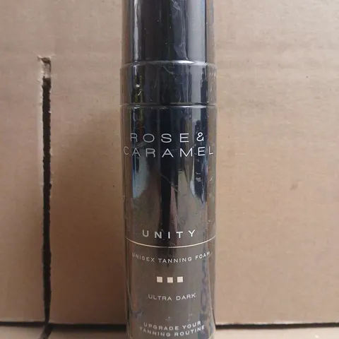 ROSE & CARAMEL UNITY ULTRA DARK UNISEX TANNING FOAM (200ML)