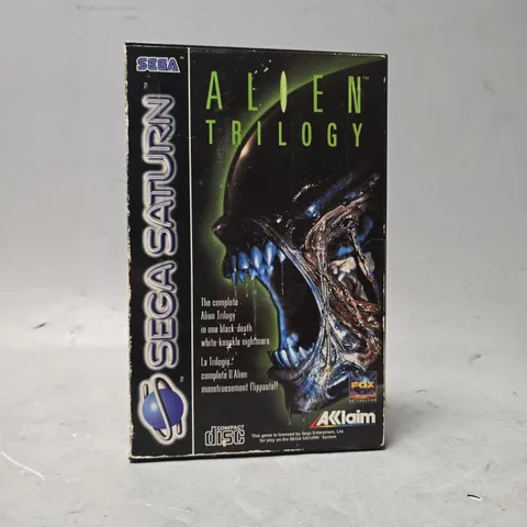 SEGA SATURN ALIEN TRILOGY 