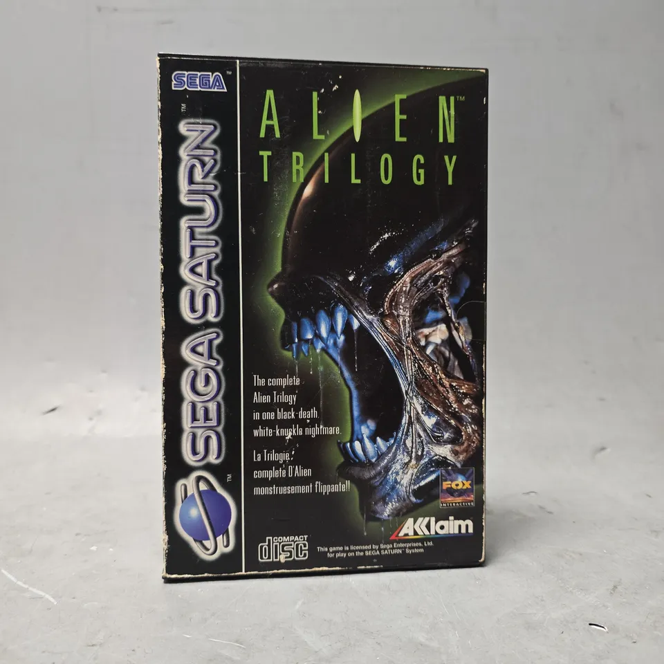 SEGA SATURN ALIEN TRILOGY 