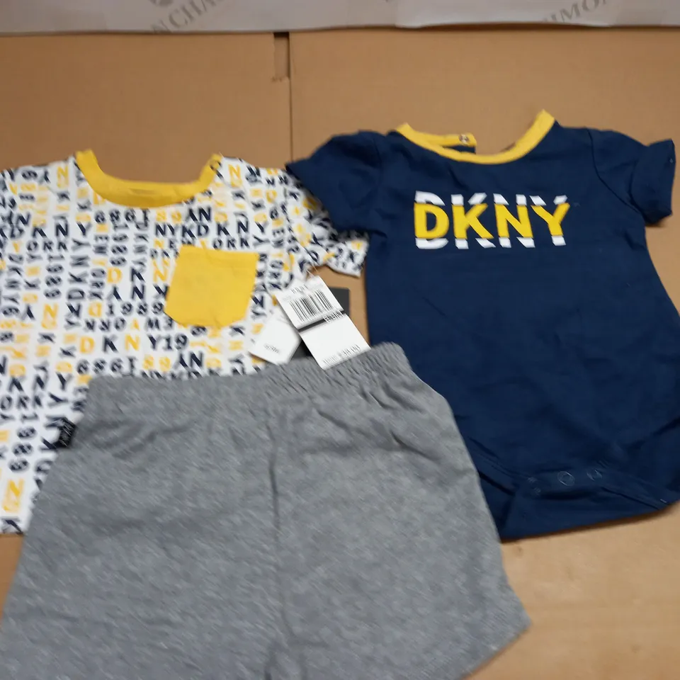 DKNY 3-PIECE KIDS SET - 6/9 M
