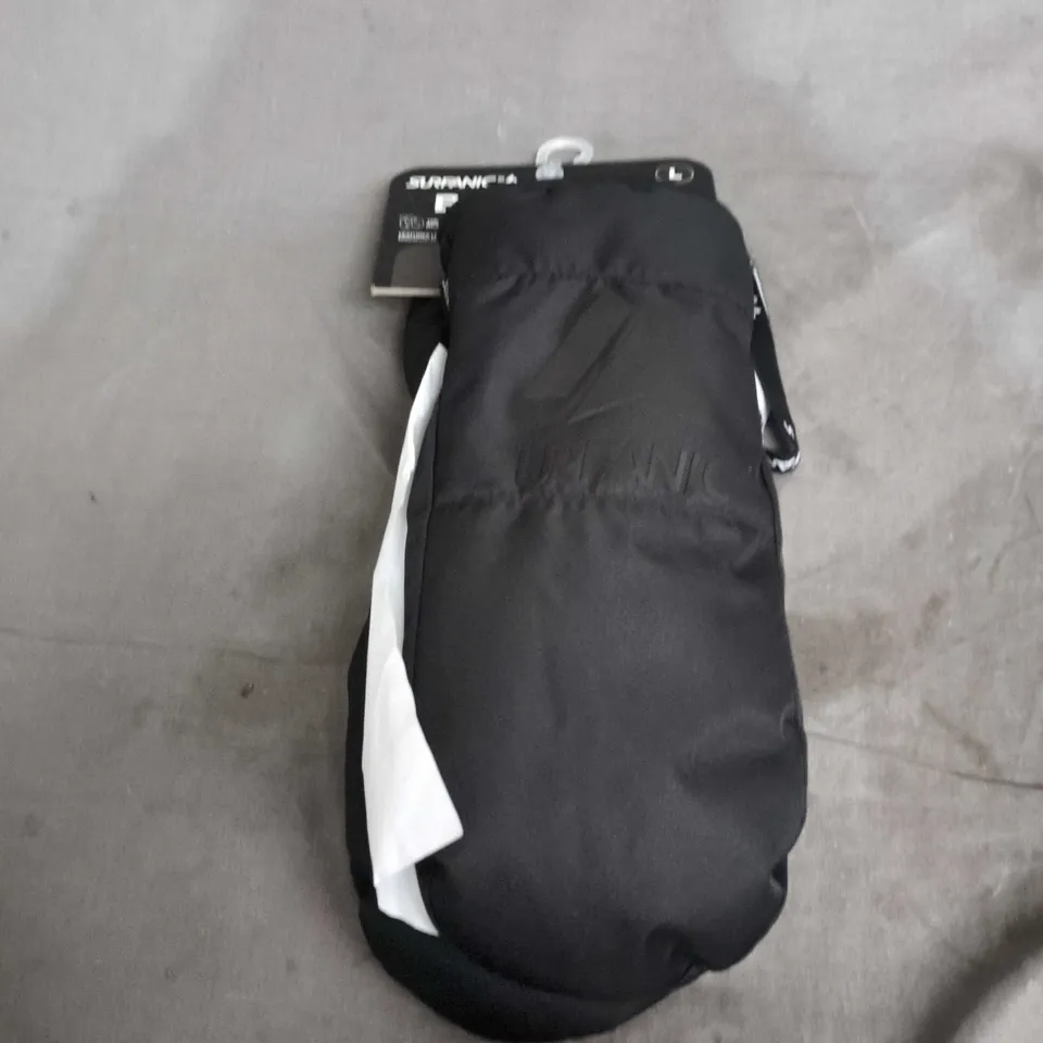 SURFANIC BLAZE MITT – BLACK, SIZE L, WATERPROOF SNOW MITT