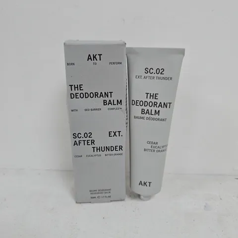 BOXED AKT THE DEODORANT BALM SC.02 AFTER THUNDER (50ML)