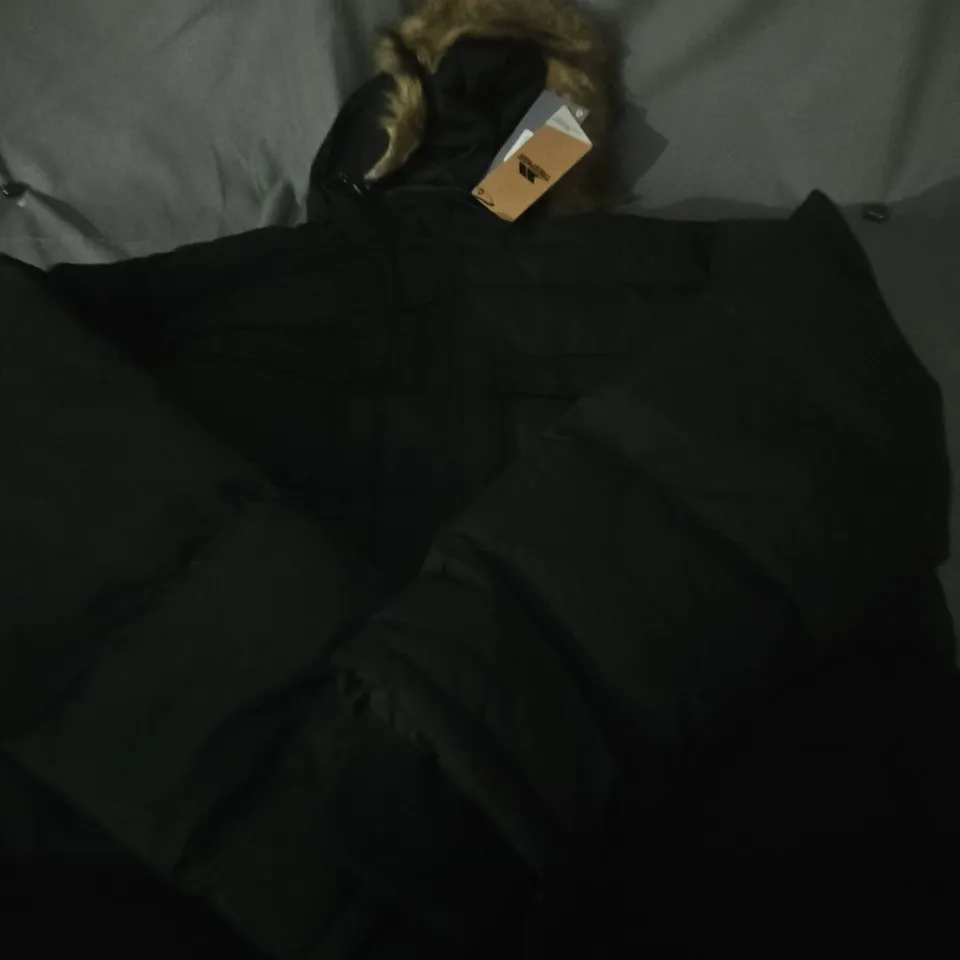 TRESPASS BALDWIN 20-MD MALE PADDED JACKET – BLACK, UK XXL