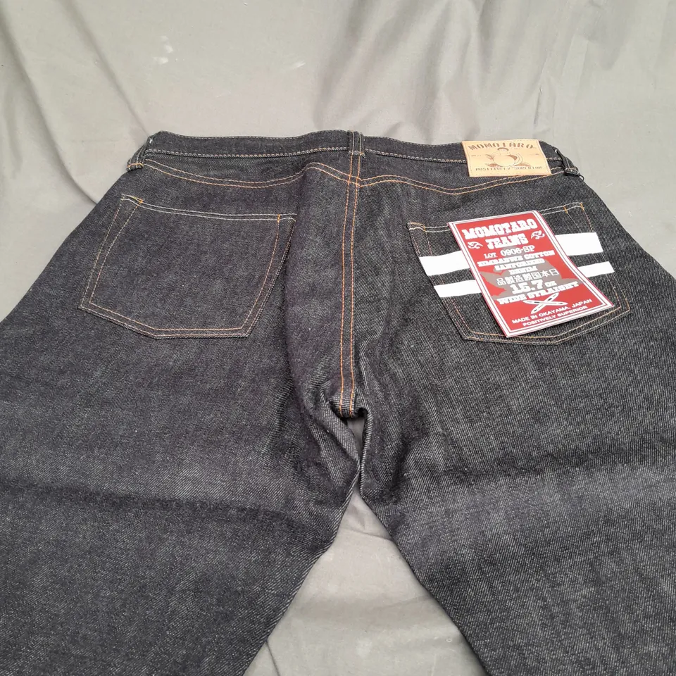MOMOTARO DARK DENIM JEANS - W34