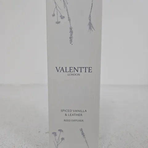 VALETTE LONDON REED DIFFUSER β SPICED VANILLA & LEATHER