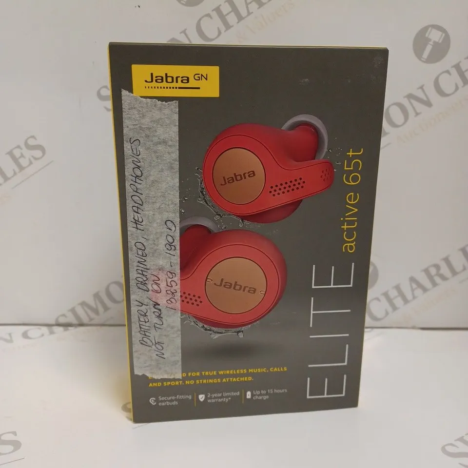 BOXED JABRA ELITE ACTIVE 65T EARBUDS