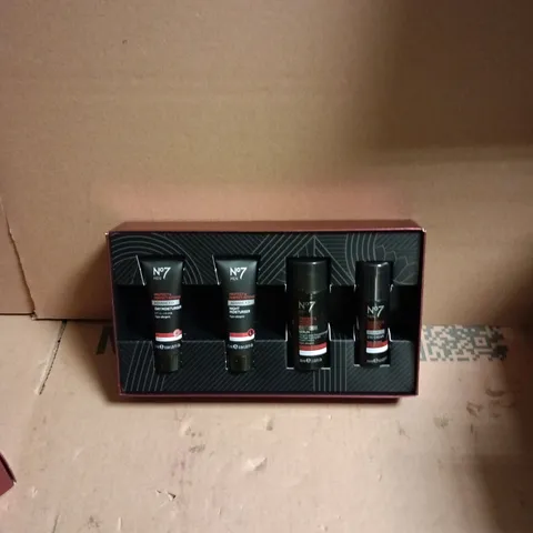 NO7 MEN ADVANCED COLLECTION SKINCARE SET – DAY MOISTURISER, NIGHT MOISTURISER, SERUM & EYE CREAM