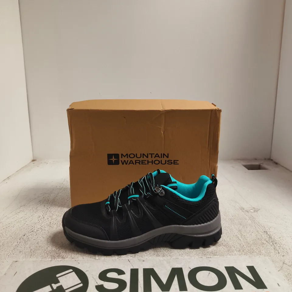 MOUNTAIN WAREHOUSE LOMOND WOMEN'S OUTDOOR WALKING SHOE – BLACK, UK 7 (US 9, EU 40)