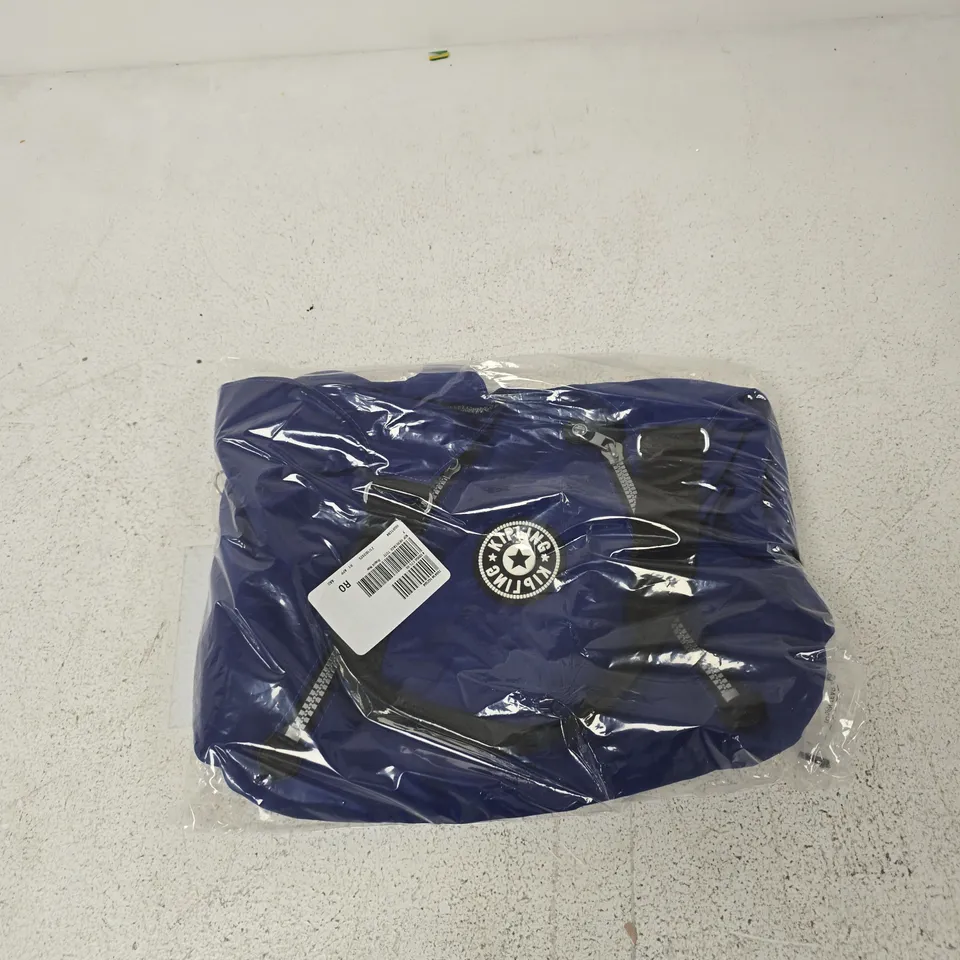 BAGGED KIPLING HERITAGE TOTE BAG BLUE