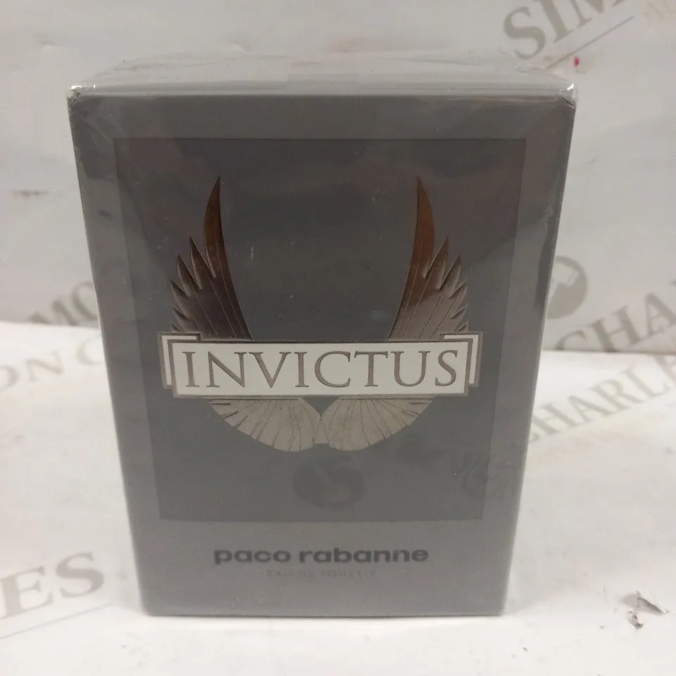 BOXED AND SEALED PACO RABANNE INVICTUS EAU DE TOILETTE 100ML