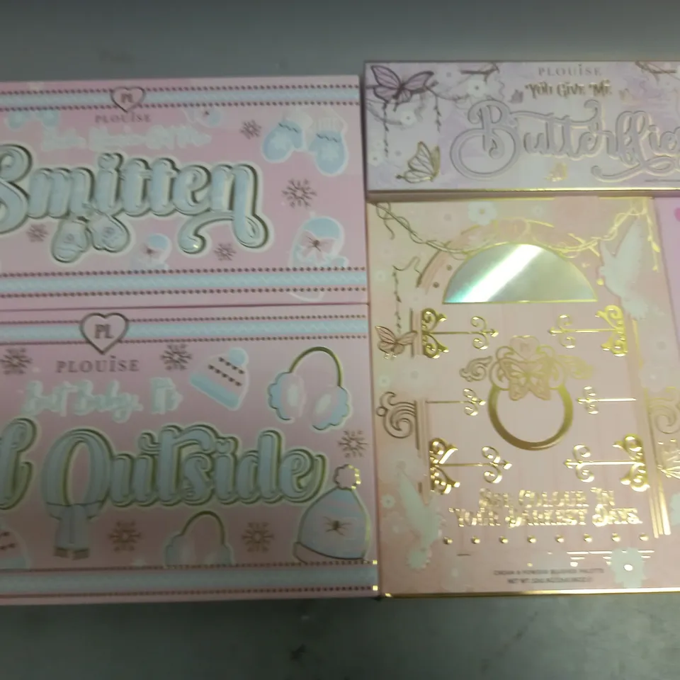 LOT OF 5 ASSORTED PLOUISE EYE SHADOW PALETTES