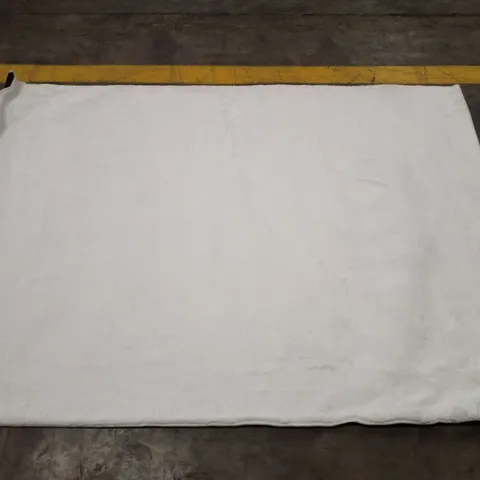 QUALITY DESIGNER HOME SOFT 380 RUG IN WHITE - 120Γ170CM