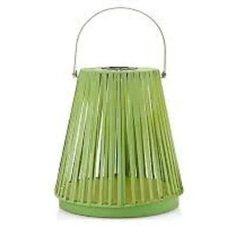 MY GARDEN STORIES BRAIDED ROPE MEDIUM SOLAR POWERED LED LANTERN