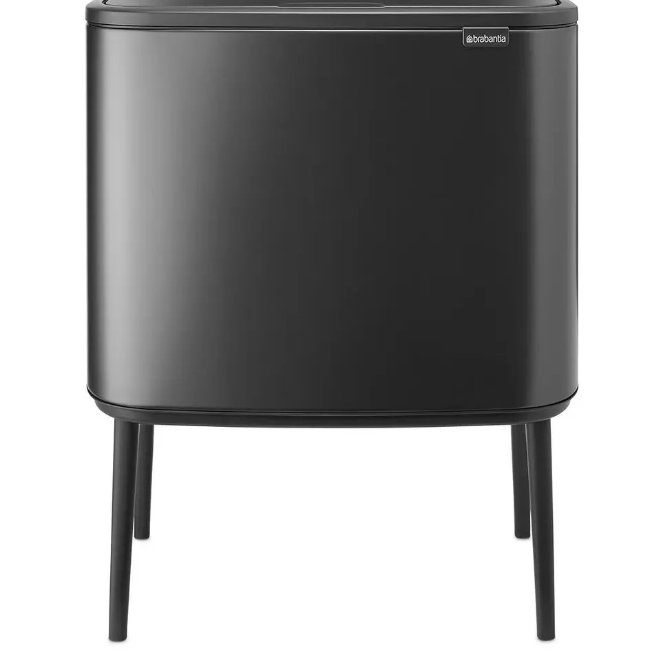 BOXED BRABANTIA BO 23 + 11-LITRE TOUCH BIN – CONFIDENT GREY RRP £184.99