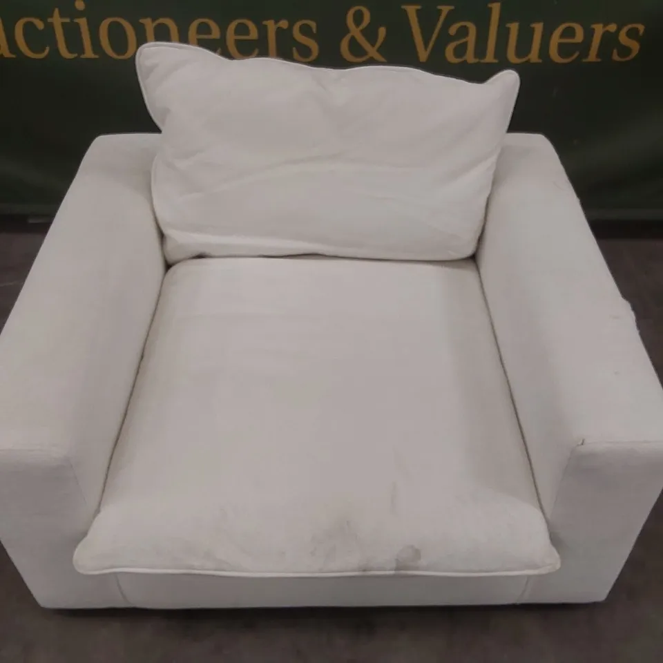 QUALITY DESIGNER MODSOFA DERBY FABRIC UPHOLSTERED LOVE SEAT 