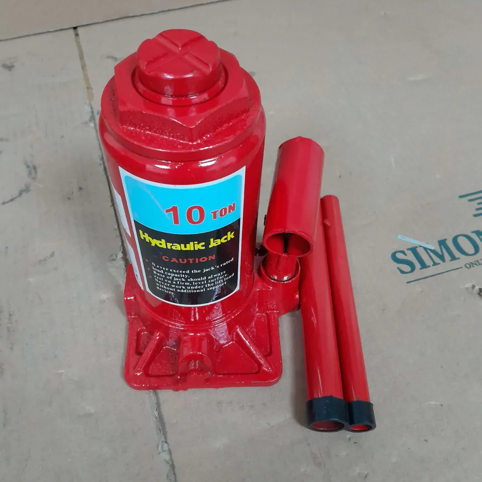 10 TON HYDRAULIC JACK  / COLLECTION ONLY 