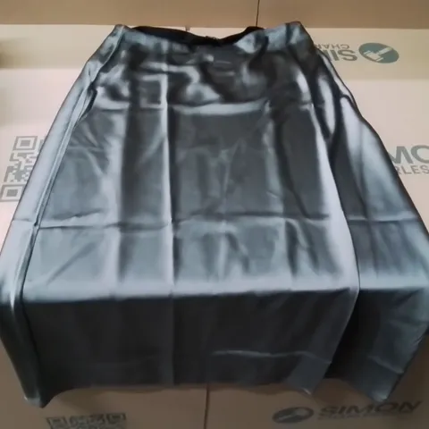 BOXED BRAND NEW APPROXIMATELY 13 ANTHOLOGY SATIN SLIP SKIRT PEWTER SIZE 16