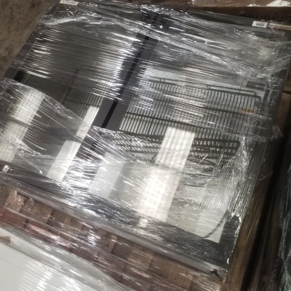 PALLET CONTAINING AUTONUMIS COMMERCIAL 2 DOOR BOTTLE COOLER