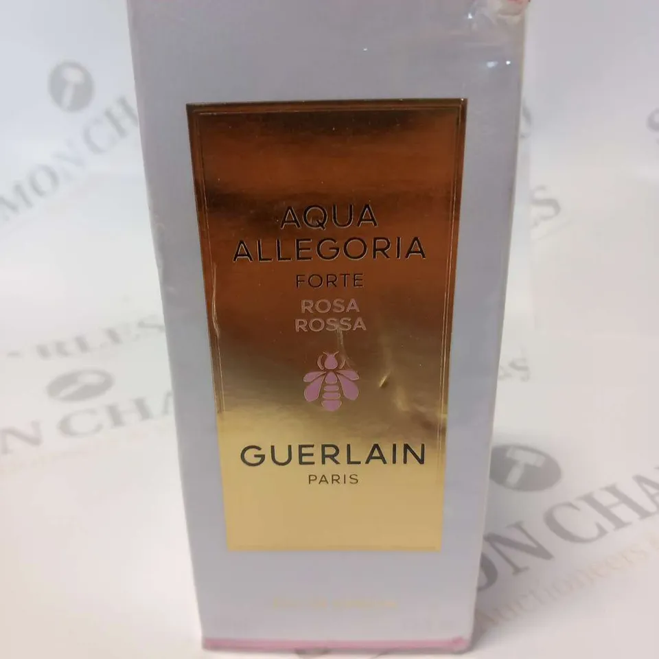 BOXED GUERLAIN PARIS AQUA ALLEGORIA FORTE ROSA EAU DE PARFUM 125ML