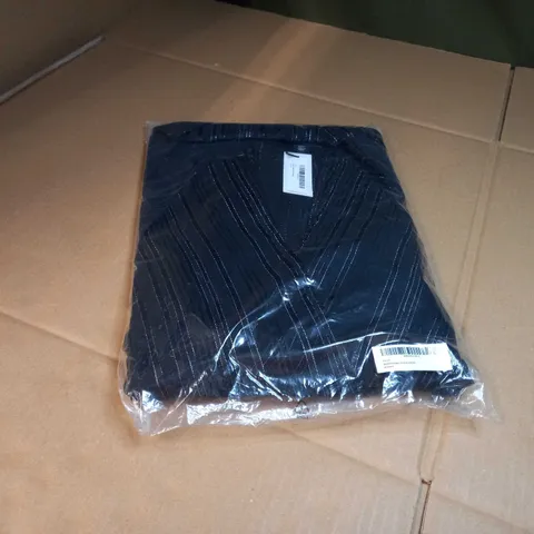 PACKAGED KAREN MILLEN BLACK BEACH DRAMA WOVEN KIMONO - SIZE 6