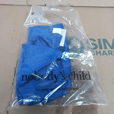 NOBODY'S CHILD ETON TOP – BLUE, UK 12 