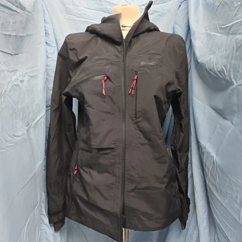 MOUNTAIN WAREHOUSE CORTINA WOMEN'S EXTREME 3 LAYER SKI JACKET IN BLACK SIZE UK 10