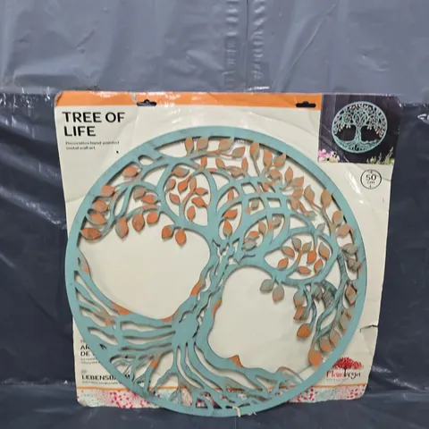 TREE OF LIFE- VERDIGRIS WALL ART