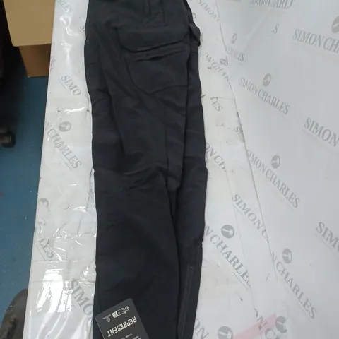 REPRESENT 247 ZIP PANT BLACK SMALL 