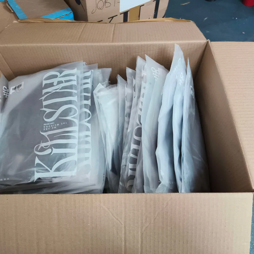 LOT OF APPROXIMATELY 50 BRAND NEW KILLSTAR ETHEREAL NIGHT CORSETS IN BLACK - VARIOUS SIZES