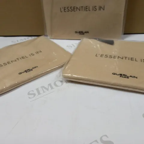 LOT OF APPROX 3 PACKAGED GUERLAI PARIS L'ESSENTIEL IS IN POUCH